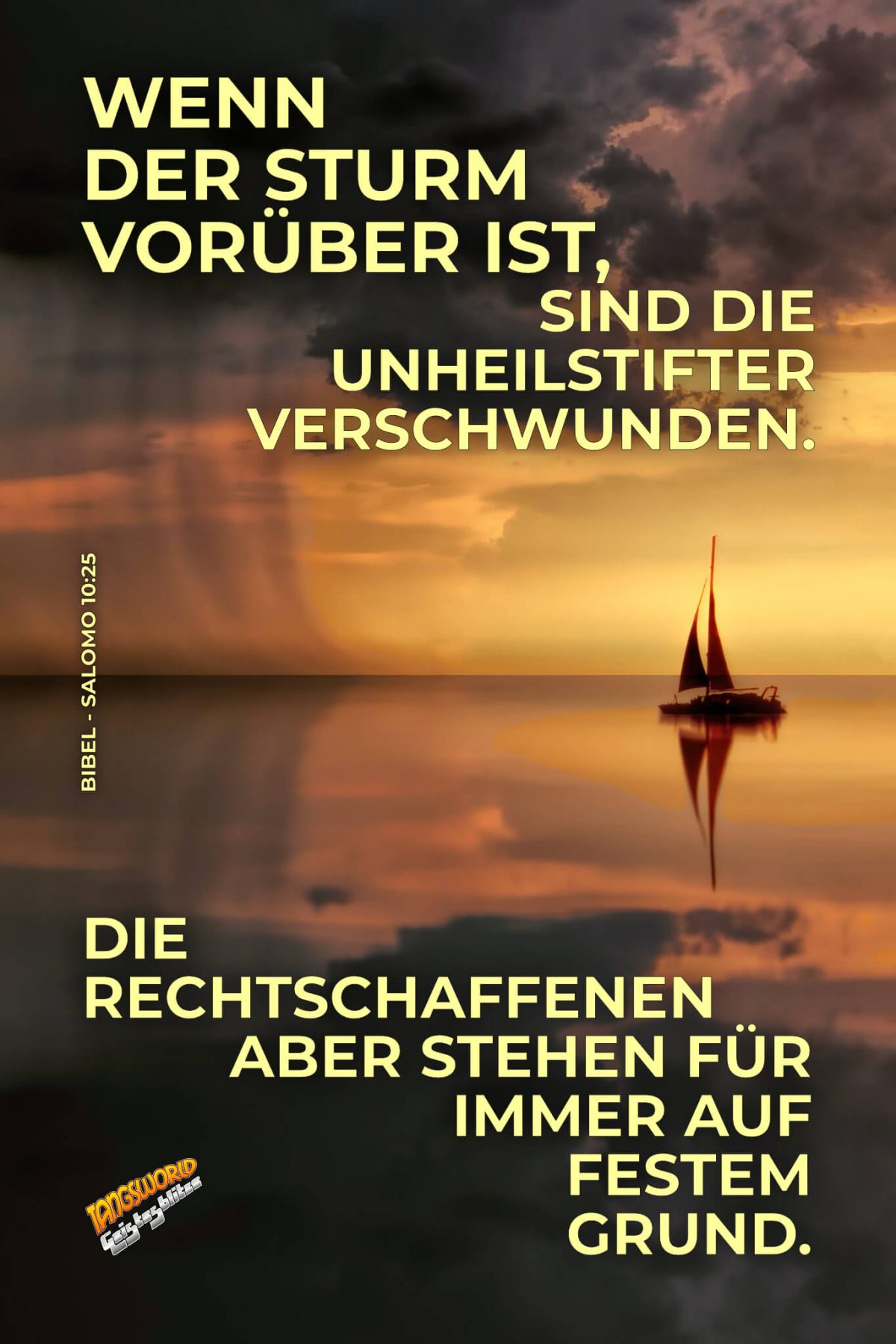 Geistesblitze Wenn der Sturm vorüber ist Tangsworld