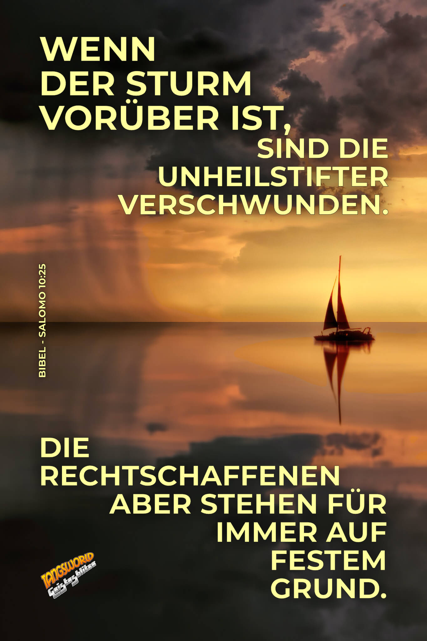 Geistesblitze Wenn der Sturm vorüber ist Tangsworld